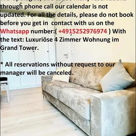 Apartment Grand Tower Frankfurt am Main